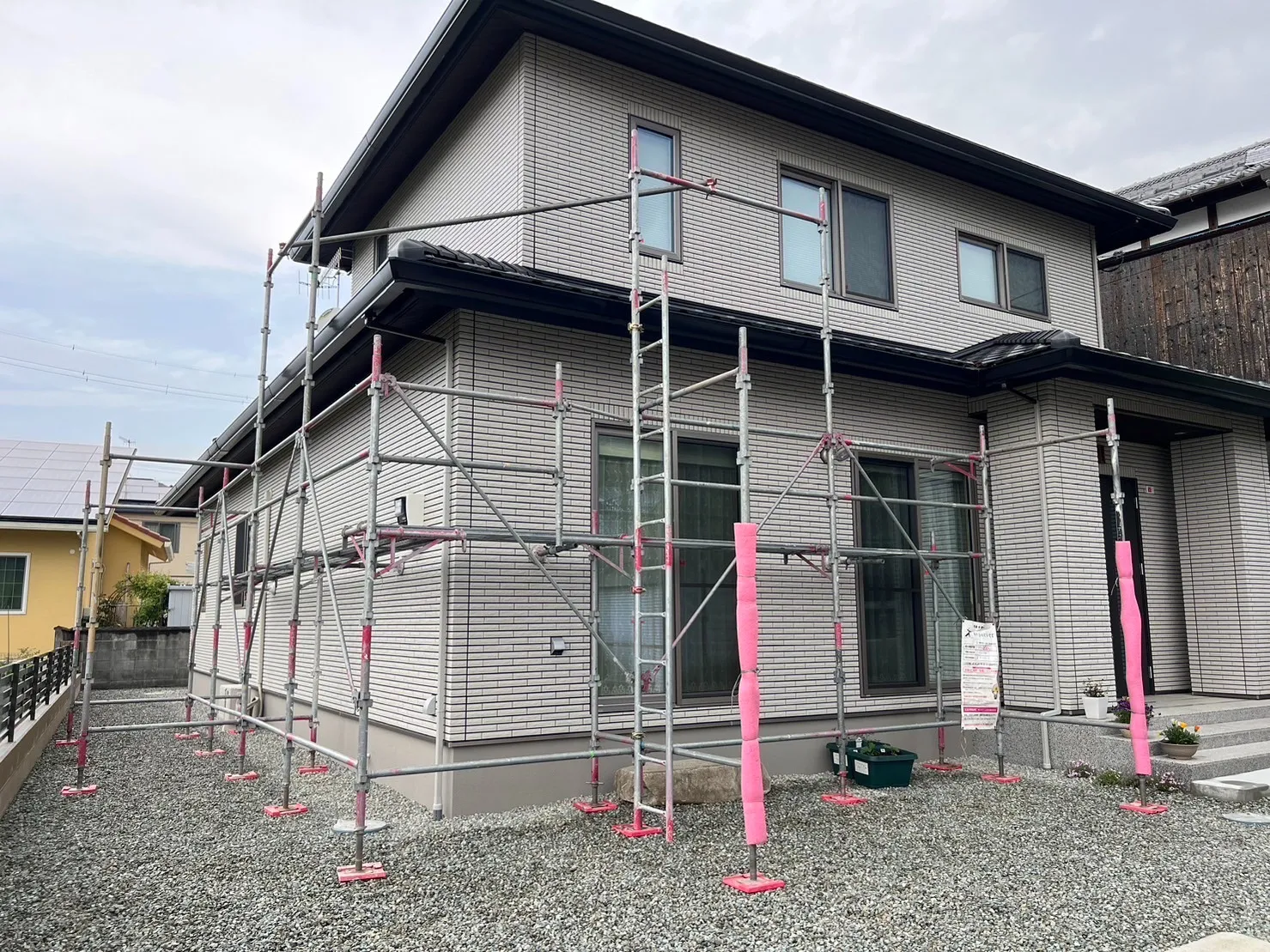 【姫路市】足場 施工事例のご紹介♪【株式会社ever】