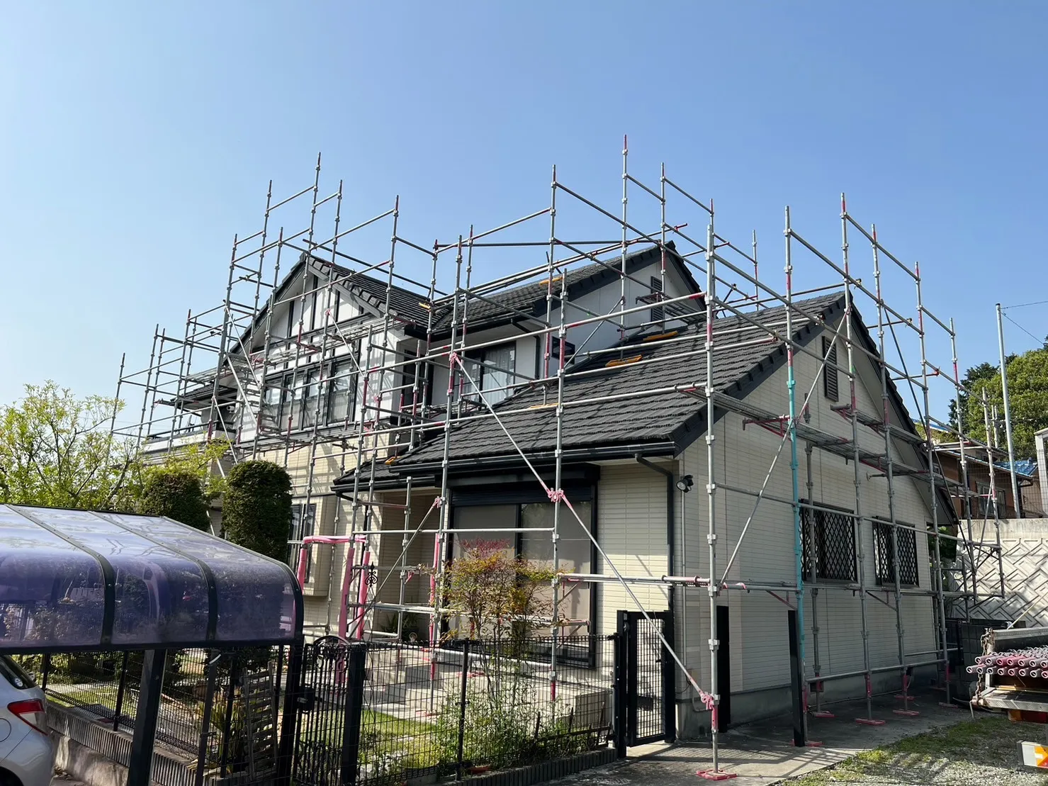 【姫路市】足場 施工事例のご紹介♪【株式会社ever】